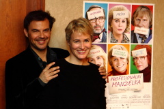 François Ozon a Judith Godrèche v Praze